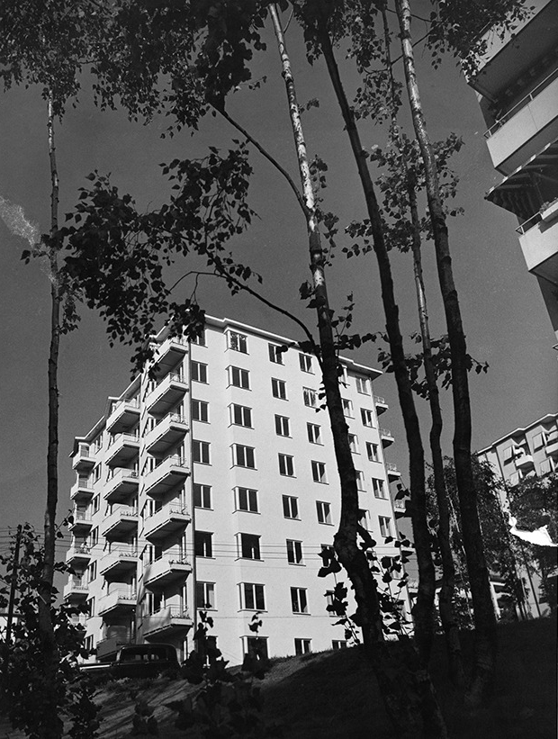 YK-Huset, Professional Women's House in Stockholm, Sweden, Hillevi Svedberg and Albin Stark, 1938